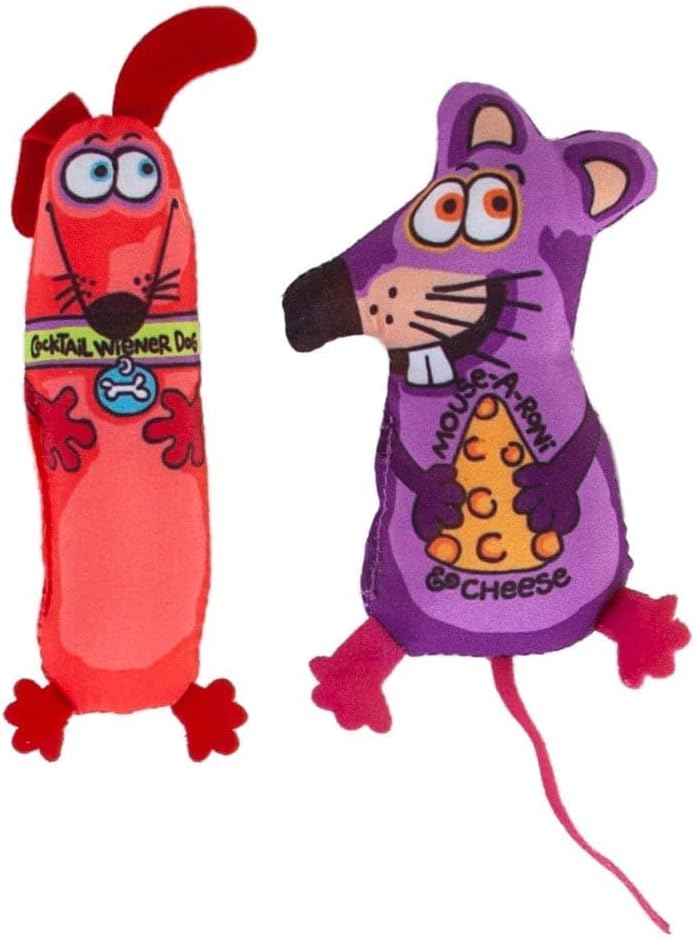 Bamboo Pet Appeteasers Catnip Toy 2 Pack (Assorted Styles & Colors)