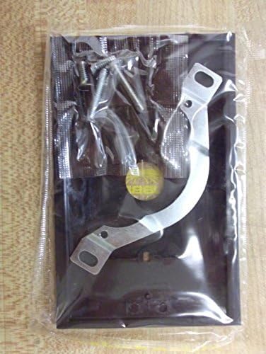 Hubbell P12-X Single Gang Wall Plate Brown (Pack of 30)