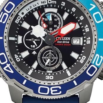 Citizen Relógio Masculino Promaster Marine Aço Inoxidável Quartzo
