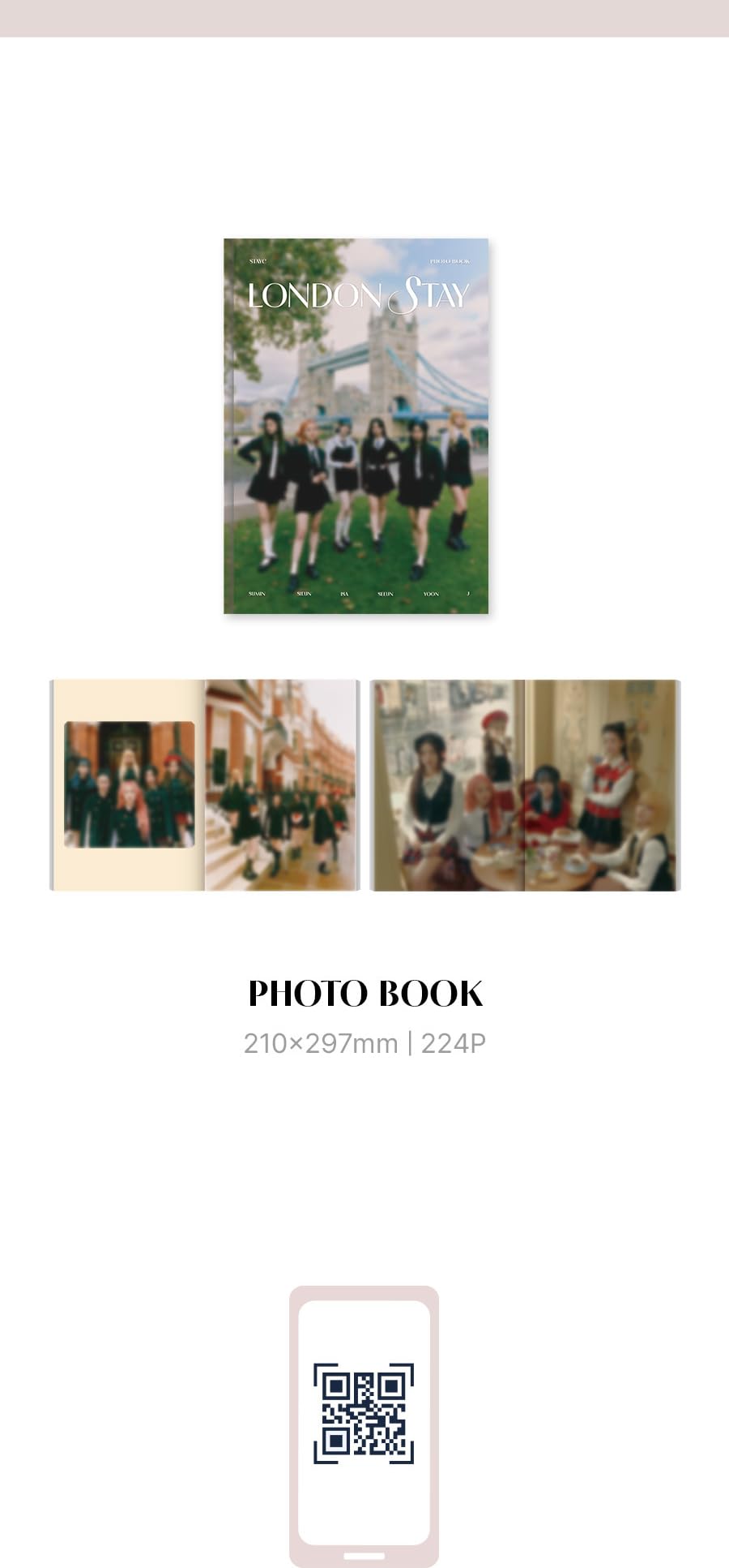 stayinLondonフォトブック Amazon.co.jp: STAYC 2024 PHOTO BOOK LONDON STAY Photobook+