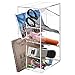Modern Clear Acrylic Office Desktop Letter Mail Sorter/Pen & Pencil Holder/Home Organizer - MyGift