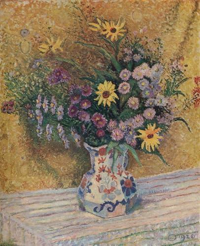 Toile Marguerites Saint-Michel Lucien Pissarro, peinture abstraite haut de gamme
