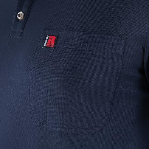 Wrangler Men's Short Sleeve Performance Pocket Polo4