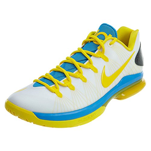 Nike KD V Elite Home Playoffs Mens Basketball Shoes 585386-100 White 11 M US