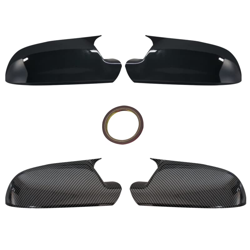Boîtier de vue arrière aspect carbone pour protéger et relooker Audi A3 - 3