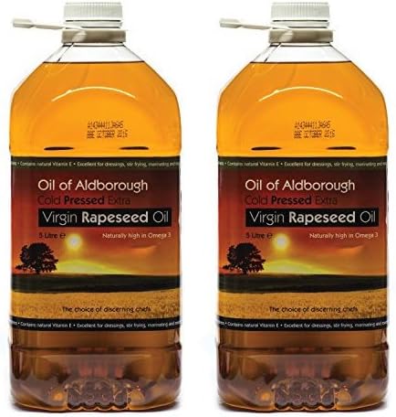 Oil of Aldborough Cold Pressed Rapeseed Oil (2 x 5 Litre)