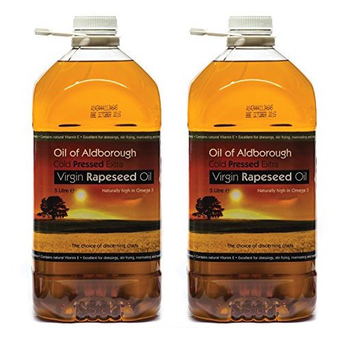 Oil of Aldborough Cold Pressed Rapeseed Oil (2 x 5 Litre)