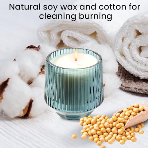 PPIFAS Lavender Sage Citrus & Herbal Vetiver Juniper Scented Candles Gifts for Women & Mom, Sage Floral Candles for Home, Christmas, House Warming Present, Natural Soy Wax Aromatherapy Candle - Image 6