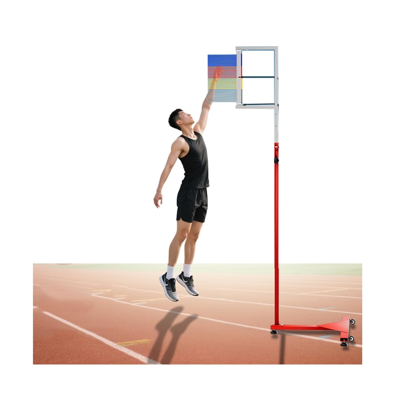 Testeur de saut vertical télescopique pour basket-ball