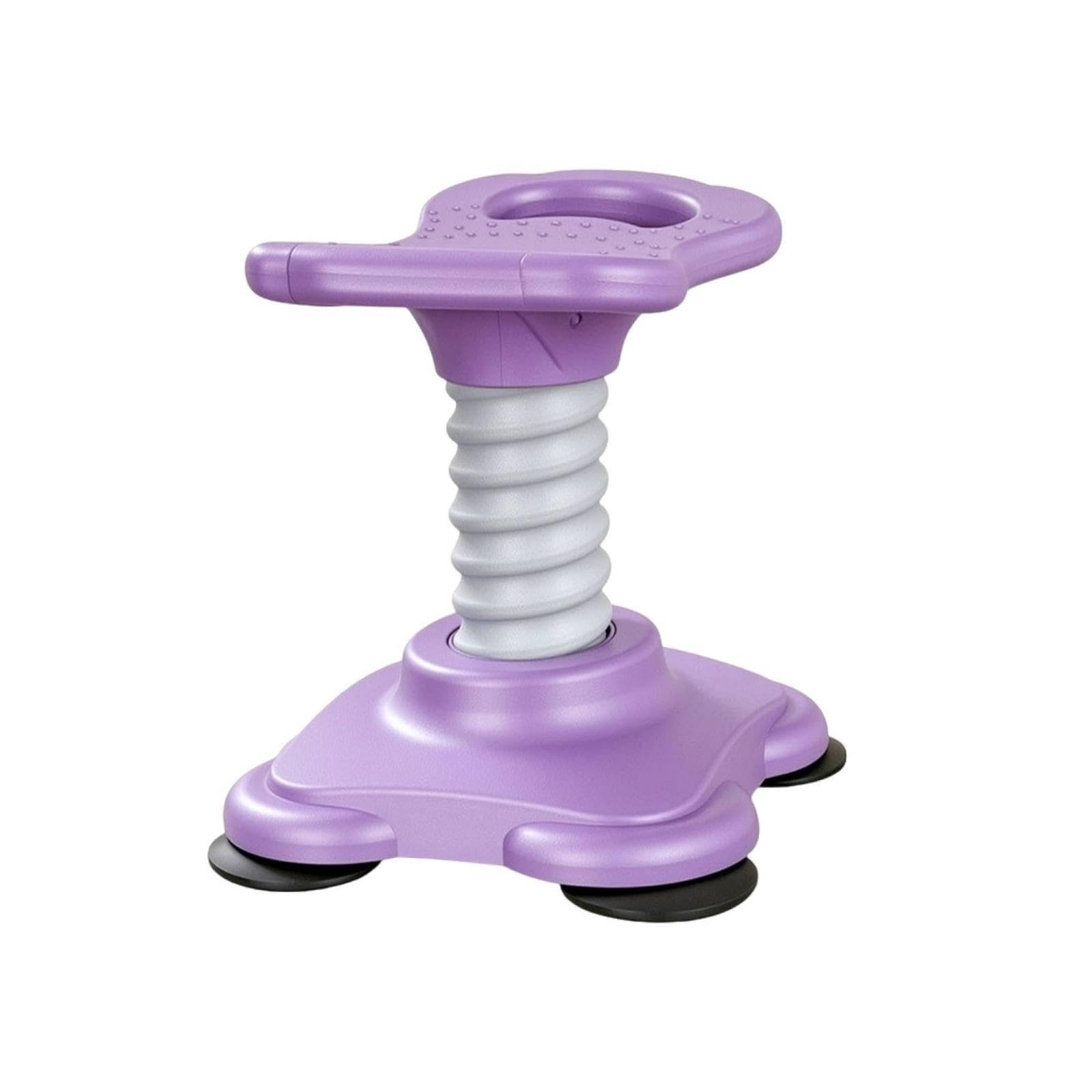 Floor Exercise Board with Suction Cups Detachable Upper-Shape Press Support Resilient for Beginners, Fitness Enthusiasts, Home Gym, Floor Exercises Purple-image-18