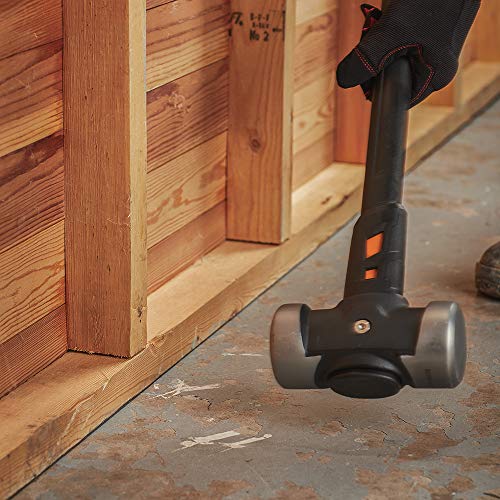 Image of Fiskars PRO 750670-1001 IsoCore 8 lb Double Flat Face Sledge Hammer (36 inch)