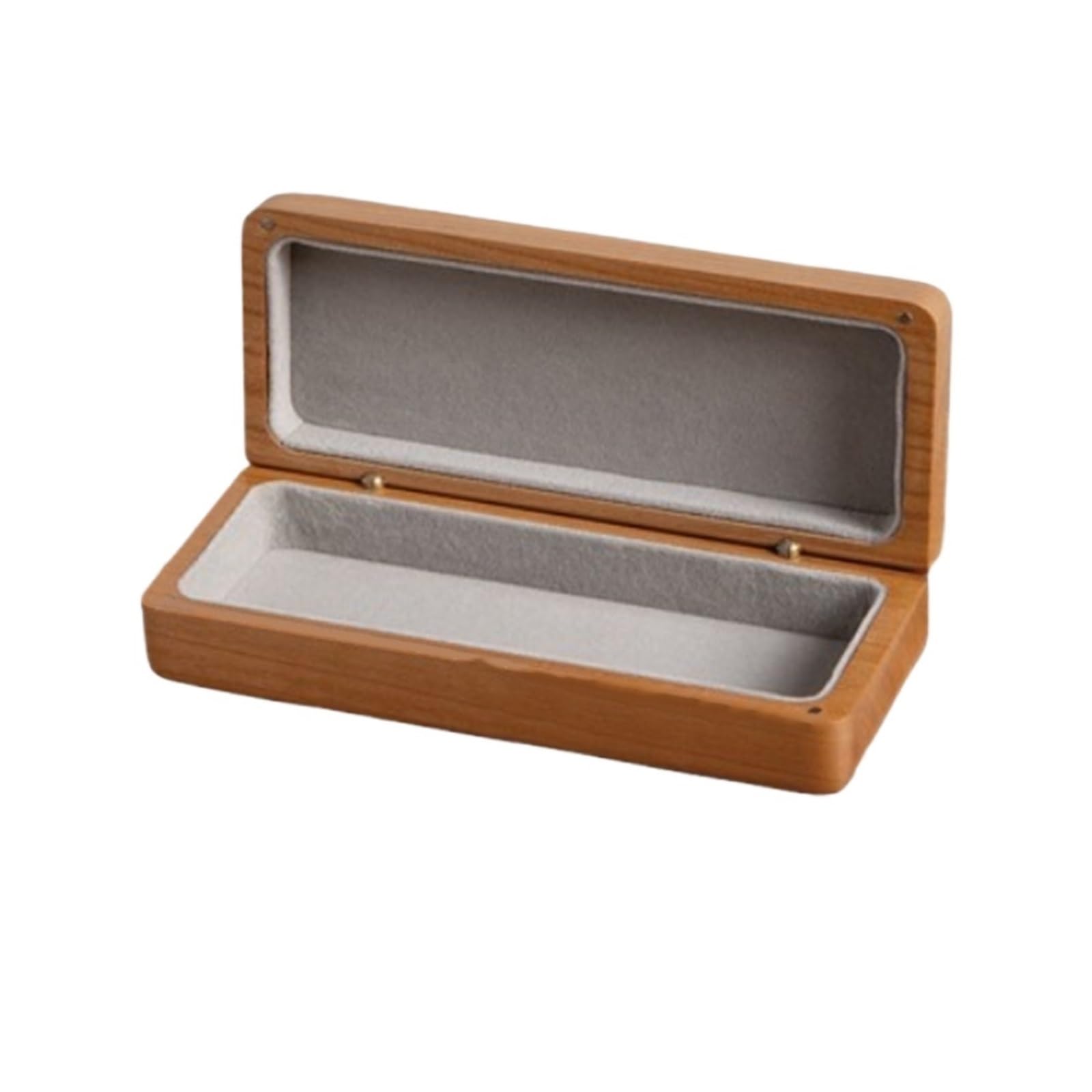 Étui à lunettes en bois de noyer rétro - Boîtier de rangement rigide style 2 - 8