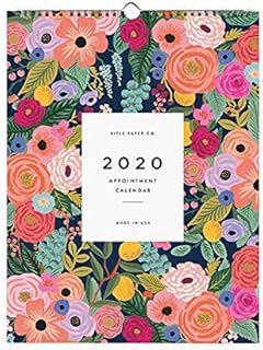 14 Backyard Fence Landscaping Ideas for Softened Borders 103 Rifle Paper Garden Blooms Appointment Calendar 2020