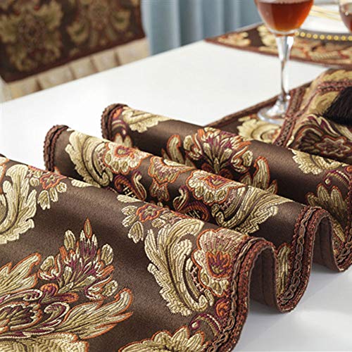 Chemin de table jacquard orné de pompons pour des dîners inoubliables