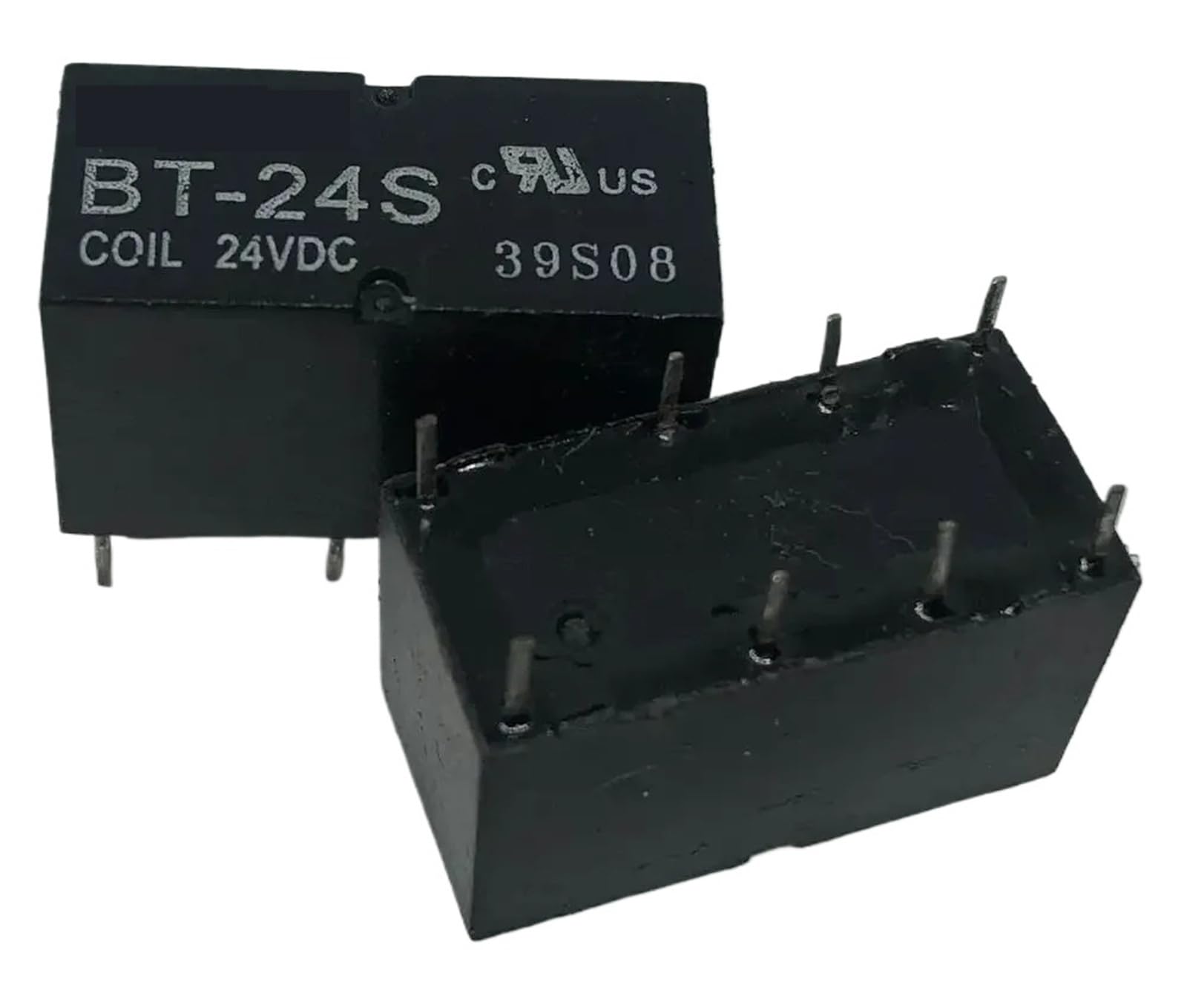 Relais 8 Broches BT-24S 24V haute durabilité pour circuits industriels