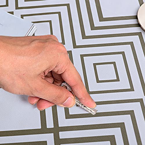 Nappe table basse ronde plastique imperméable diamètre 180cm