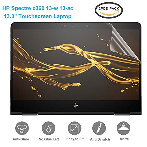 [2PCS Pack] Anti-Glare Matte Finish Whole Screen Protector Film for HP Spectre x360 2-in-1 13.3