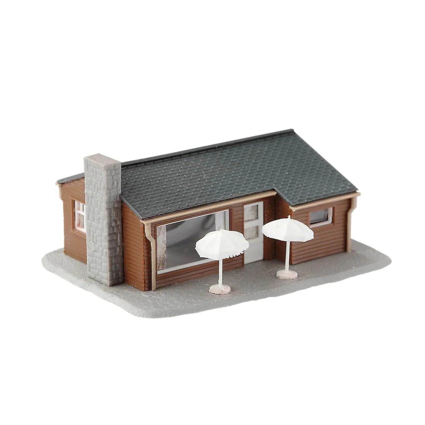 Small Cedarwood Bungalow - N gauge Peco NB-9