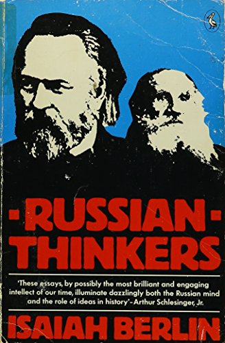 Russian Thinkers [French] B000GPUT9G Book Cover