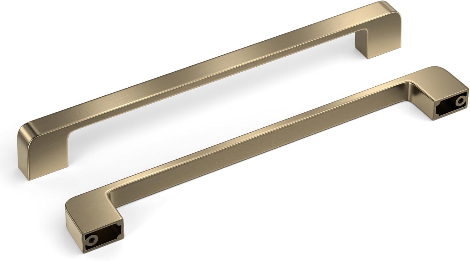 Lepatape 10 Pack Champagne Bronze Pulls, 8 inch Champagne