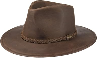 Stetson Buffalo Leather Western Hat 