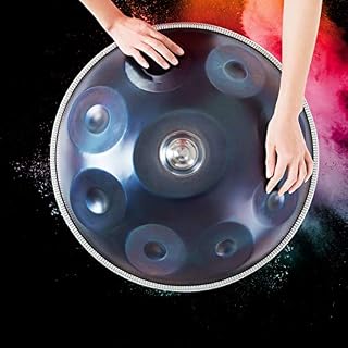 LLC-POWER Concert Version D Minor Handpan 9 Remarques Acier Tambour, 22Inch / 56Cm Percussion Harmonique pour La… - Les Beatles, Paul McCartney, John Lennon, RIngo Starr, George Harrison LLC-POWER Concert Version D Minor Handpan 9 Remarques Acier Tambour, 22Inch / 56Cm Percussion Harmonique pour La… – Image 5