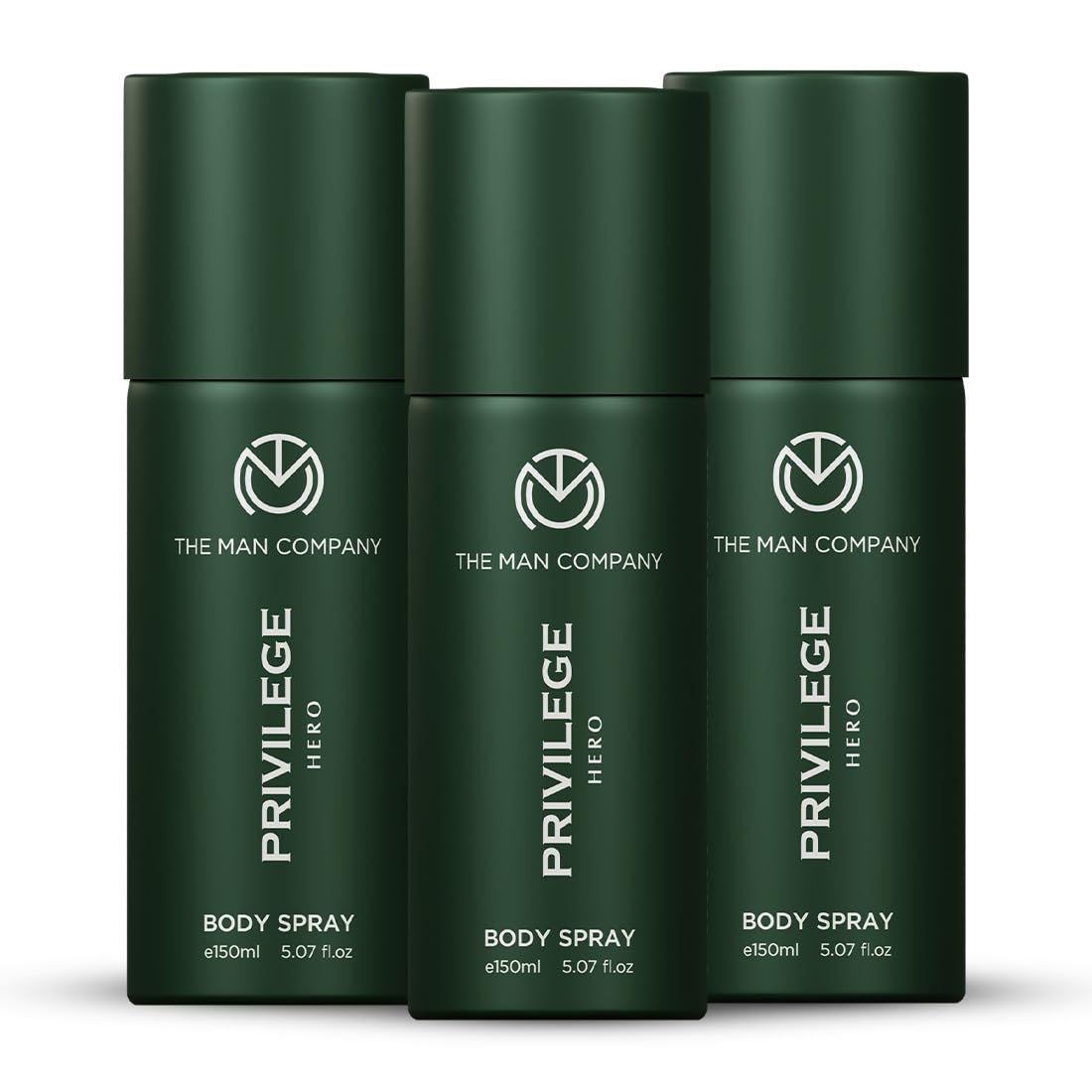 The Man Company Privilege Hero Deodorant Combo for Men -150ml*3 | Premium Body Spray For Man | Long-Lasting Fragrance | Perfect Deo Set For Everyday Use-picture-12