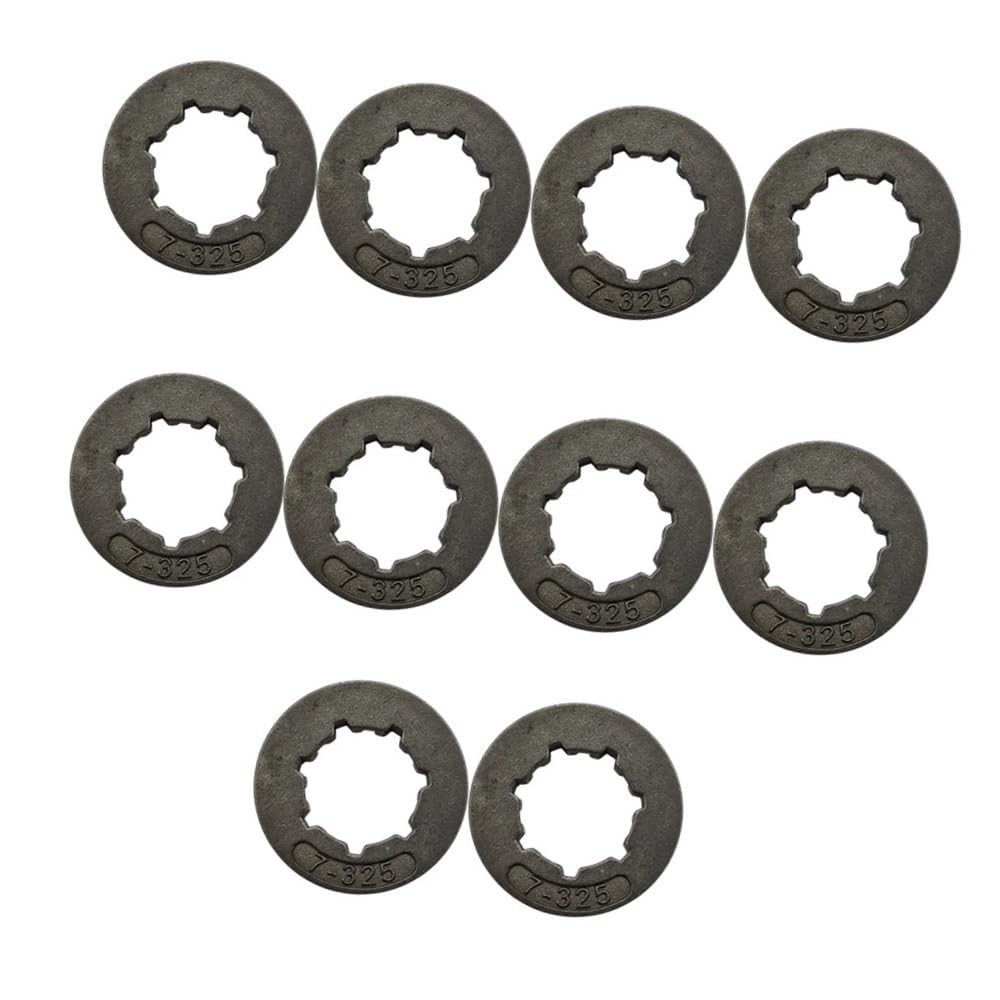 Pignon cannelé .325 7 dents pour tronçonneuse MS270 à MS391 - Lot de 10