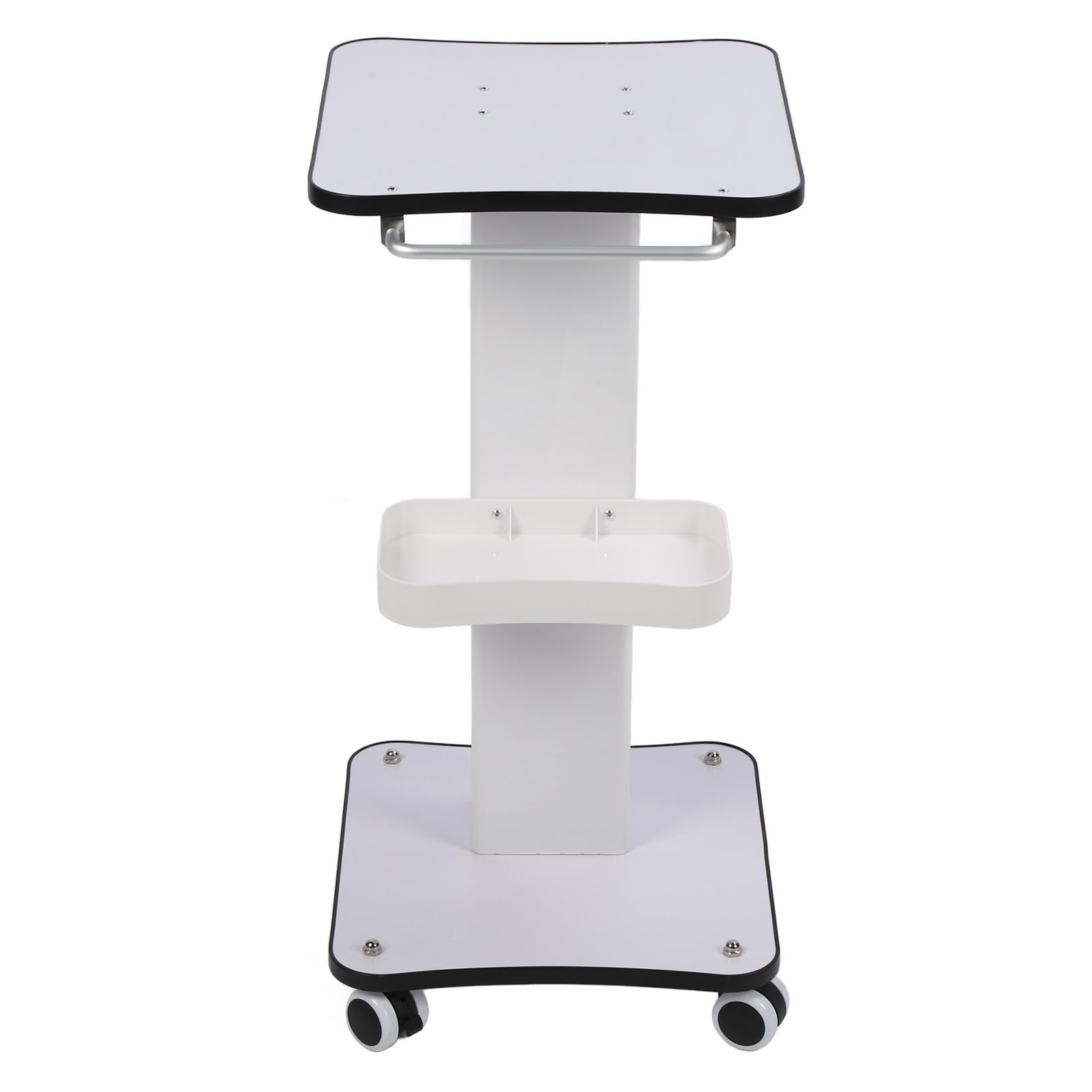 Carrello per Salone di Bellezza Carrello per Spa Durevole per Estetisti Ideale per Saloni di Bellezza e Spa Legno Composito Acciaio 68 Cm