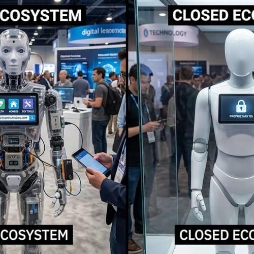 Open vs Closed Ecosystems: Extensibility and Third-Party Apps on 2026 Humanoids