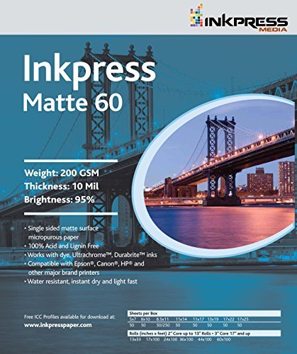 MEDIA 200 gsm, 10 mil 95% jasny, jednostronny papier fotograficzny wysokiej jakości (#PP60172250)