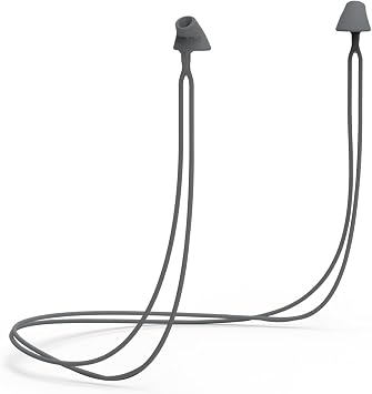 Flare Calmer Secure Mini | Ear Plugs Alternative | Daily Noise Relief | Sound Sensitivity | Stress Relief | No Muffling | Improve Wellbeing | Comfy, Reusable, Soft Silicone Earplugs | Grey