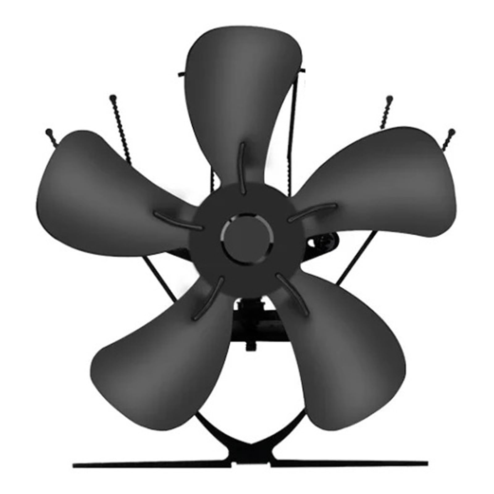 Ventilateur de poêle à 5 pales écologique pour optimiser le chauffage