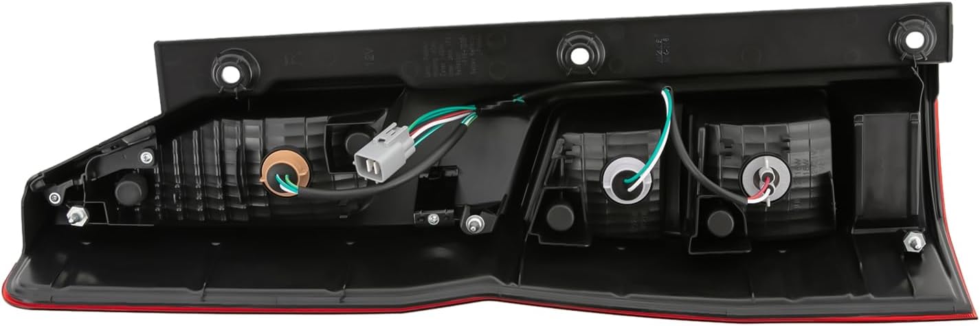 NOWMORE Rear Tail Light Lamp, Halogen Tail Light, Right and Left Taillights for Toyota Hiace 2019-2023 (Passenger Side Tail Light)