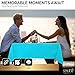 Amcrate Rectangular Plastic Light Blue Reusable Tablecloth Cover - Ideal for Weddings, Party’s, Birthdays, Dinners, Lunch’s, Or for Any Tableware Use, (54