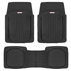 Motor Trend FlexToughXL Floor Mats for Cars Full Set, All-Weather