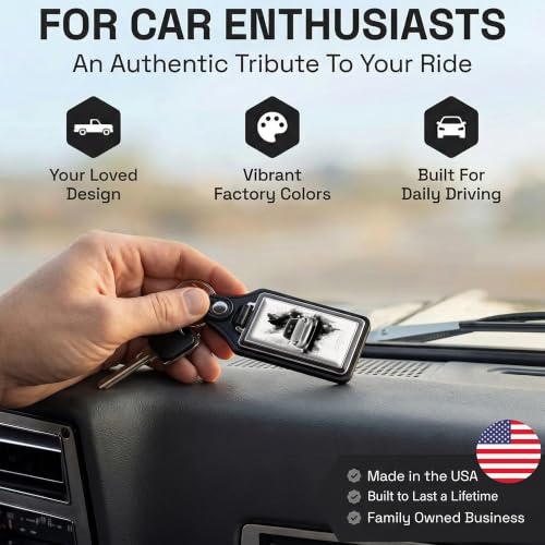 Image of Brotherhood Car Key Chain for Model Y - Classic Gift Men Women