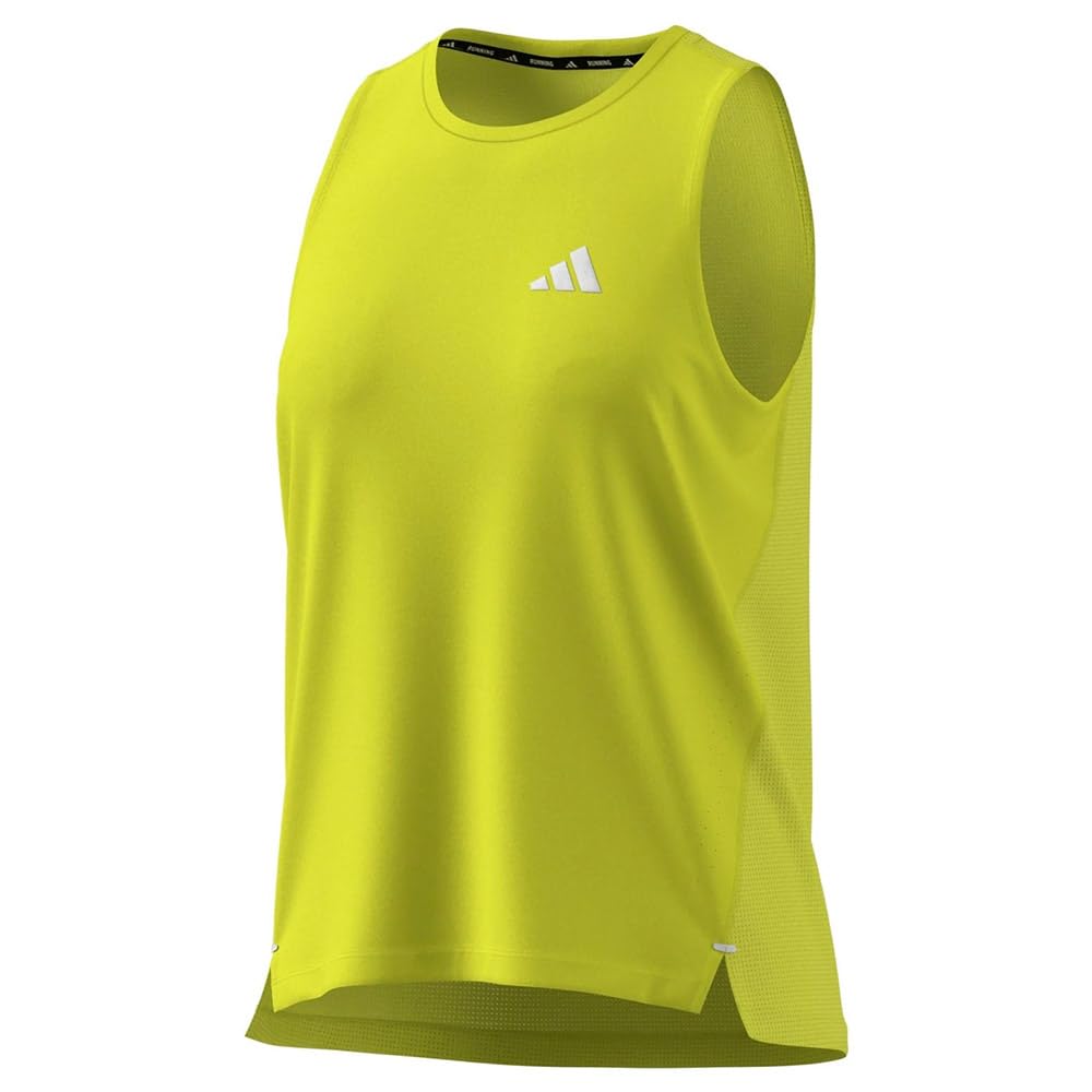 adidas Women's adi365Breeze Running Tank, Solar Yellow, S