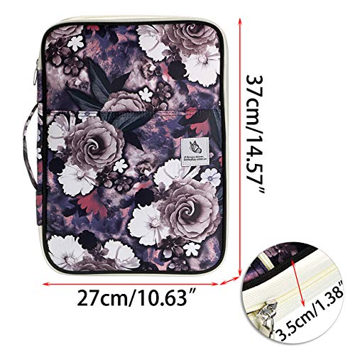 image for BTSKY New Multi-functional A4 Document Bags Portfolio Organizer-Waterp