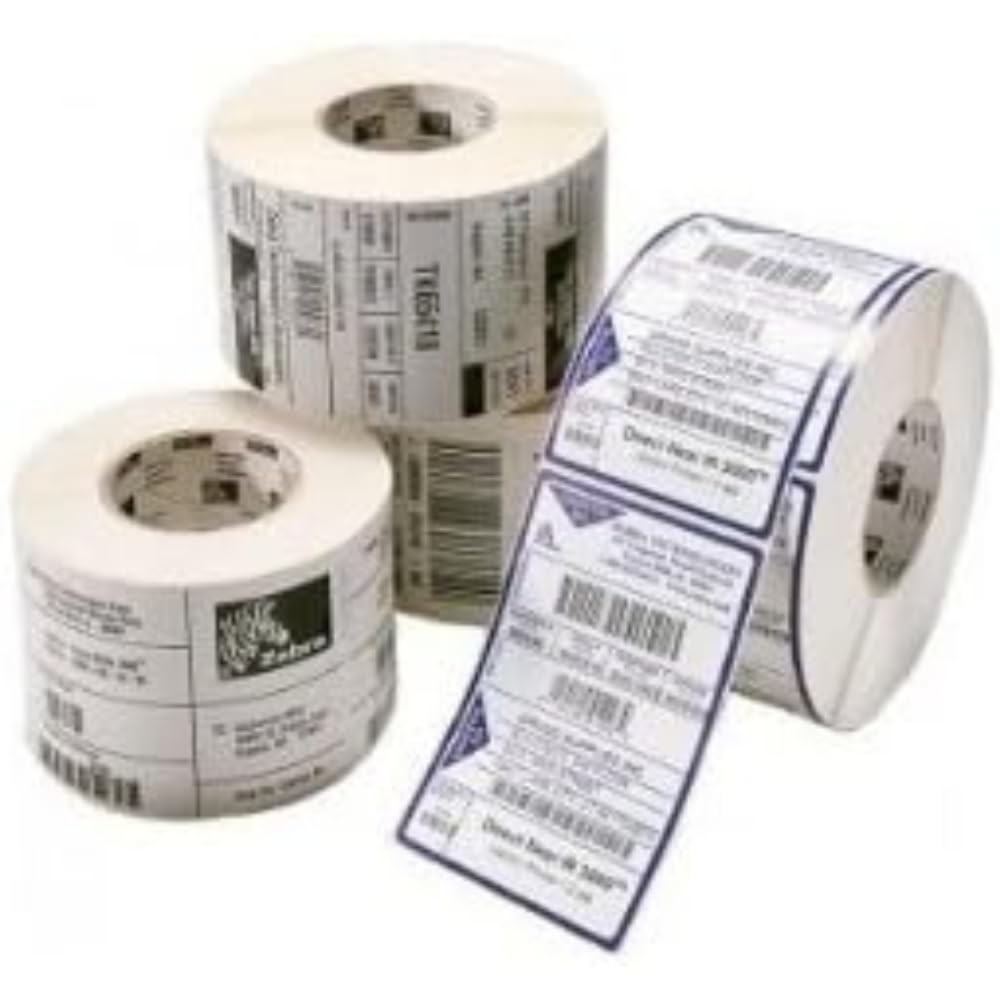 Etichette Zebra 9449, C-76 mm, scatola di 12, 2220 etichette, scatola di 4
