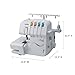 Brother Serger, 1034DX, Durable Metal frame Overlock Machine 1,300 Stitches Per Minute, Trim Trap, 3 Accessory Feet and Protective Cover Included