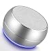 NUBWO Portable Bluetooth Speakers with Mic, Hands-free Function, Built-in Mic, Enhanced Bass for iPhone, iPad, Blackberry, Samsung and More (Silver)