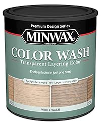 Minwax 618604444 Color Wash Transparent Layering Color, White Wash, 1