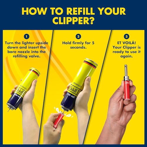 Clipper Minitube Encendedores Recargables Pack 24 unidades miniatura 5