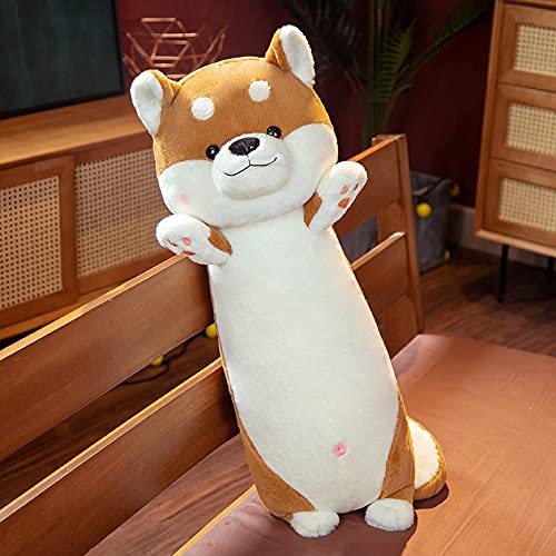 65-85cm Lindo Perro Shiba Inu de Peluche de Juguete de Peluche Suave Animal Husky Almohada niños Kawaii Regalo de San Valentín 65cm Shibainu