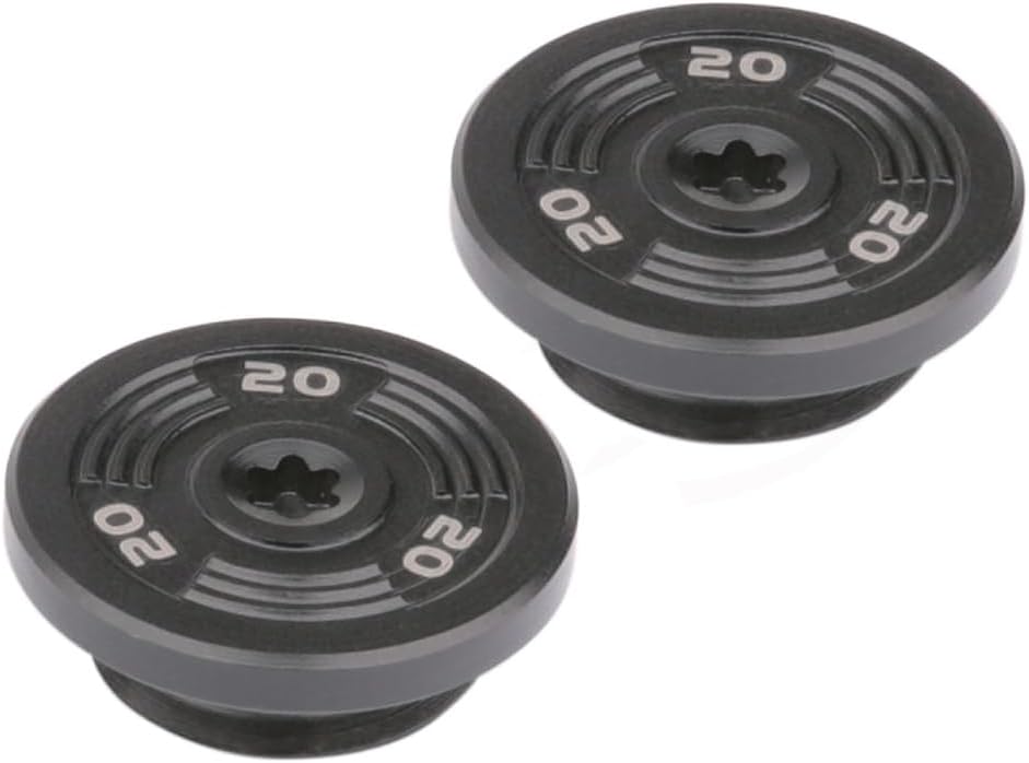 2pcs Black Golf Weights Replacement for Taylormade TP Reserve Putters 2.5g to 20g for Option