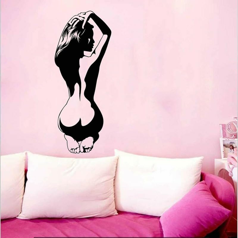 GADGETS WRAP Sexy Female Women Naked! Vinyl Wall Decal Sticker for Home Office Bedroom Dining Room