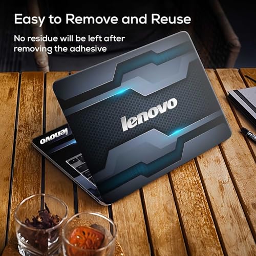 Image of Inkykart DSGN 153 Full Body Laptop Skin Bubble-Free| Laminated| Removable| HD Quality Sticker for Laptops Upto 15.6 Inches Compatible with Lenovo
