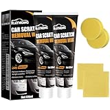 2026 Upgraded Scratch Remover for Vehicles, Car Scratch Remover with Wipe and Sponge, Car Scratch Repair Kit for Deep Scratches, Easy to Use and Effective for Car Paint Polishing & Repair