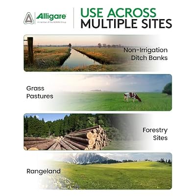 ALLIGARE - Triclopyr Herbicide 4 EC Selective Weed Killer for Woody Plants, Brush for Forestry, Pastures, Rights-of-Way, Wetlands & Industrial Sites - Compare to Garlon 4 & Remedy - 1 Quart